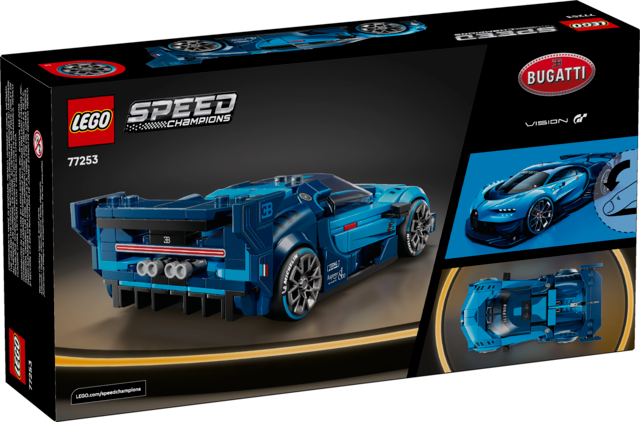 LEGO® Speed Champions Bugatti Vision Gran Turismo Hyper Sports Car