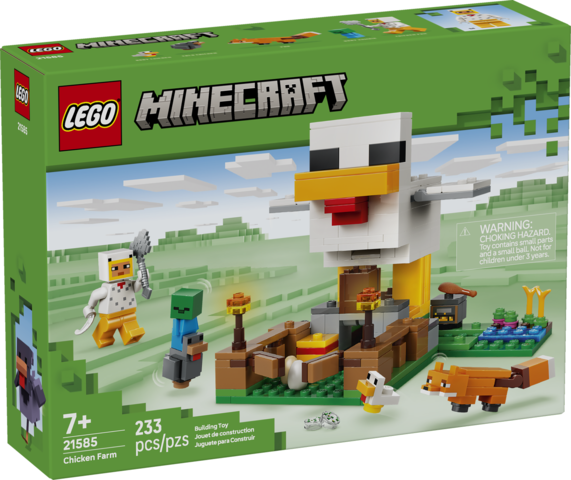 LEGO® Minecraft® Chicken Farm