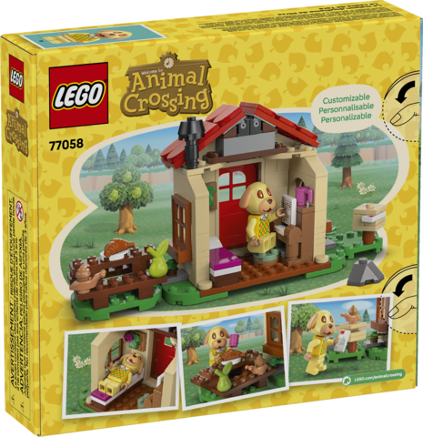 LEGO® Animal Crossing™ Goldie’s Cozy House