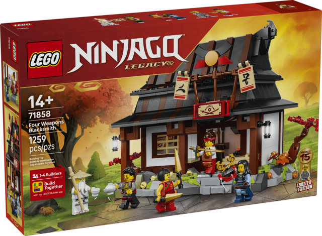 LEGO® NINJAGO® Four Weapons Blacksmith 15th Anniversary