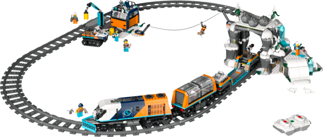 LEGO® City Explorers’ Arctic Polar Express Train set
