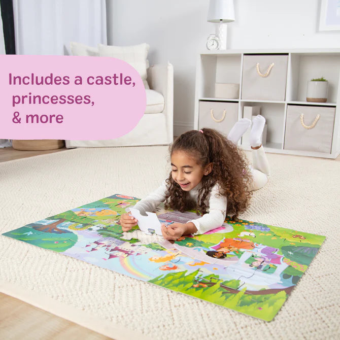 48 pc Fairy Tale Castle Floor Puzzle