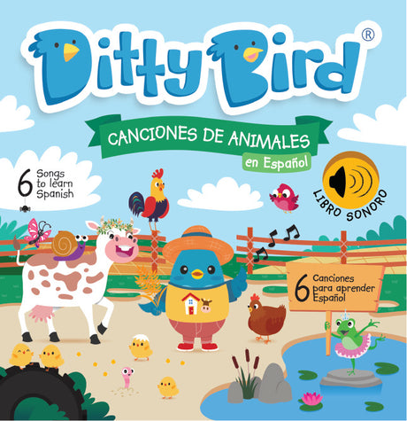 DITTY BIRD Sound Book: Canciones de Animales