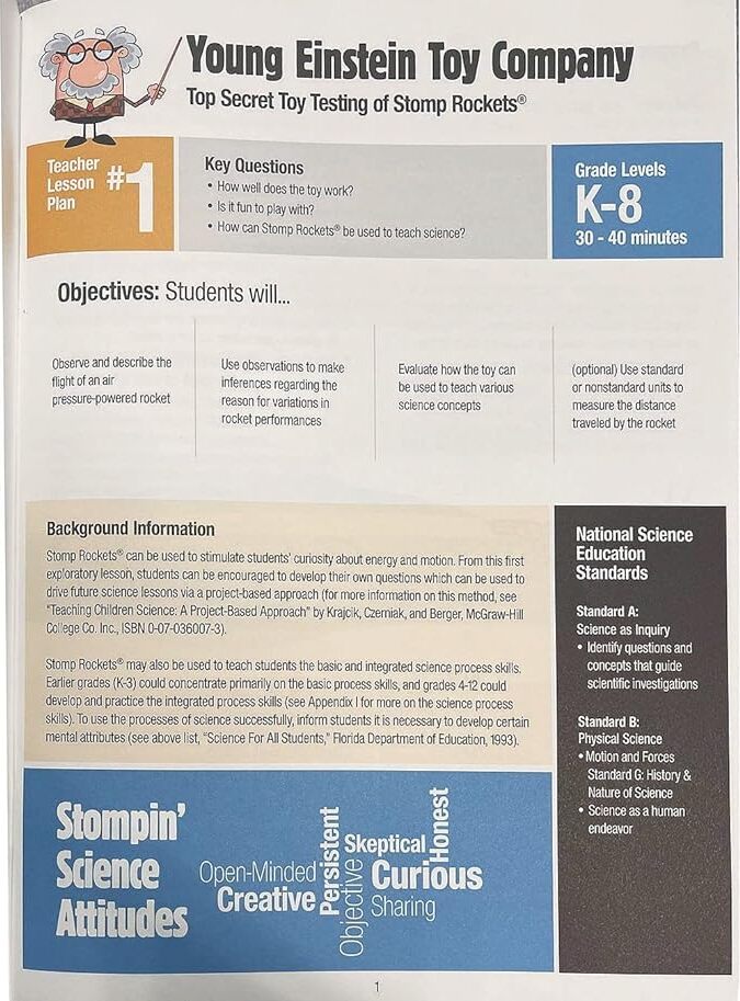 Stompin' Science Book