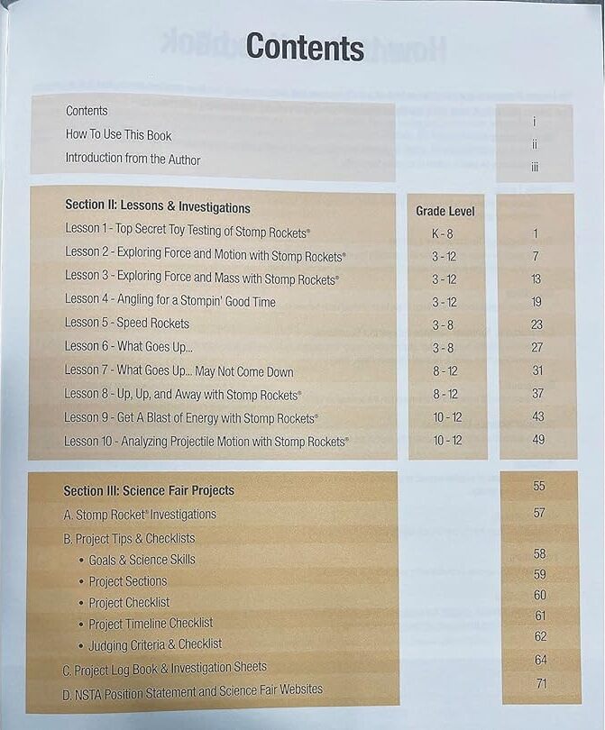 Stompin' Science Book