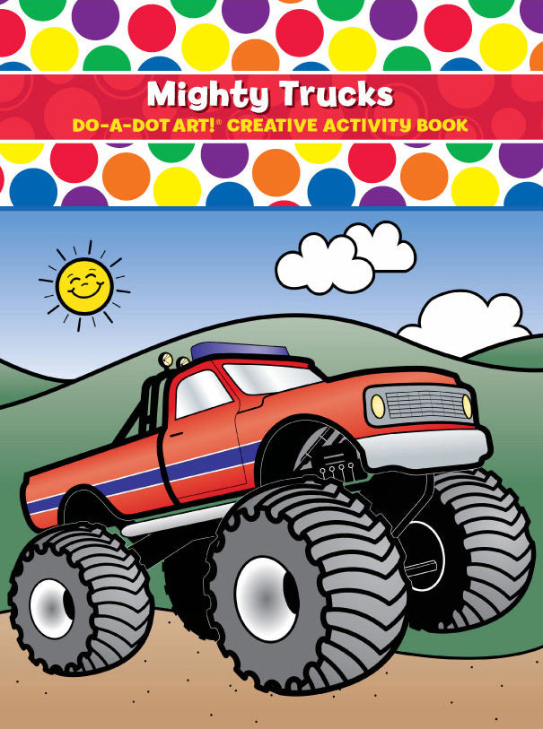 Do A Dot Mighty Trucks Activity Book