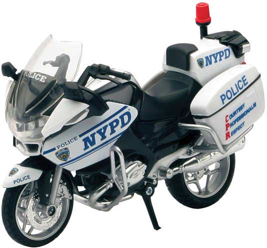 Nypd Police Motorcyle 1/18