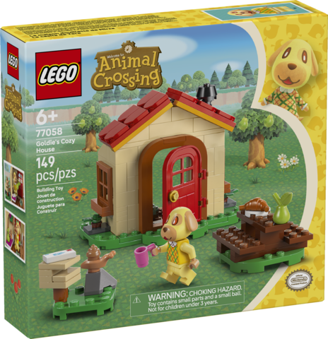 LEGO® Animal Crossing™ Goldie’s Cozy House