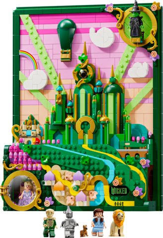 LEGO® Wicked Emerald City Wall Art