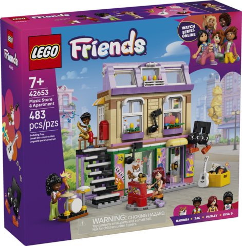 LEGO® Friends Music Store & Apartment