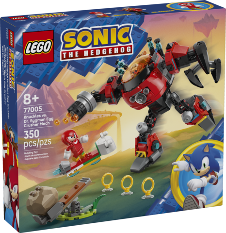 LEGO® Sonic the Hedgehog™ Knuckles vs. Dr Eggman Crusher Mech