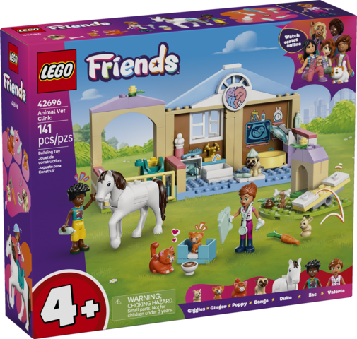 LEGO® Friends Animal Vet Clinic Friends 4 Plus