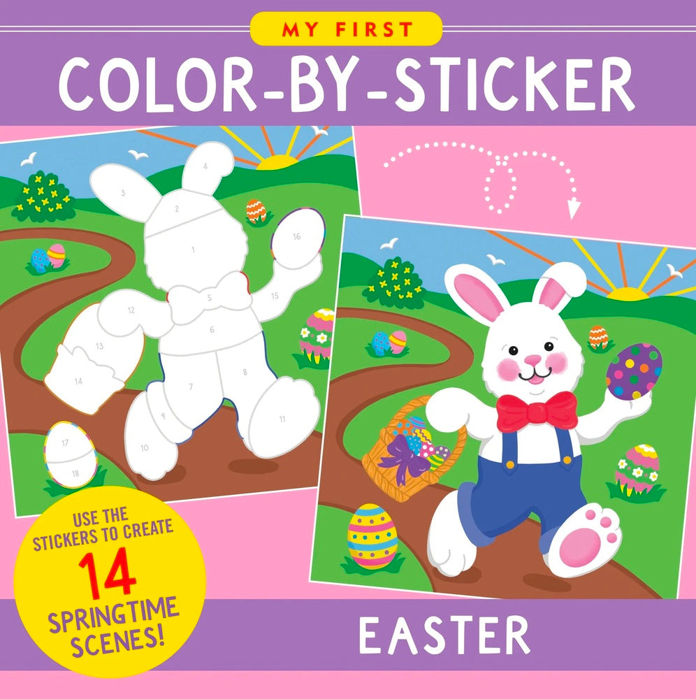 My First Color-By-Sticker Easter
