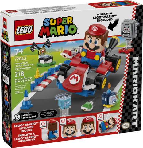 LEGO® Super Mario™ Mario Kart™ – Interactive LEGO® Mario™ & Standard Kart