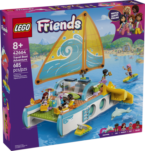 LEGO® Friends Travel Boat Adventure