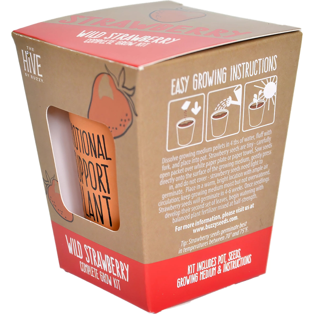 Wild Strawberry Inspirational Grow Kit