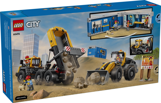 LEGO® City Dump Truck & Front End Loader