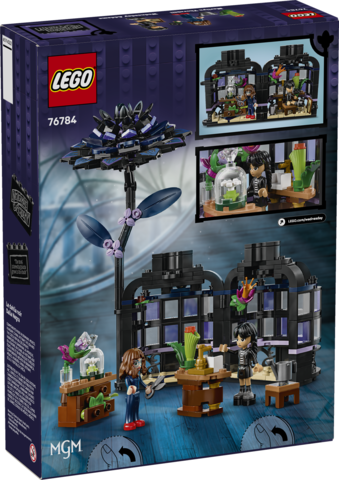 LEGO® Wednesday Black Dahlia Flower