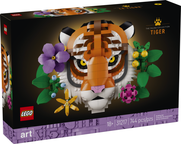 LEGO® Art The Fauna Collection – Tiger