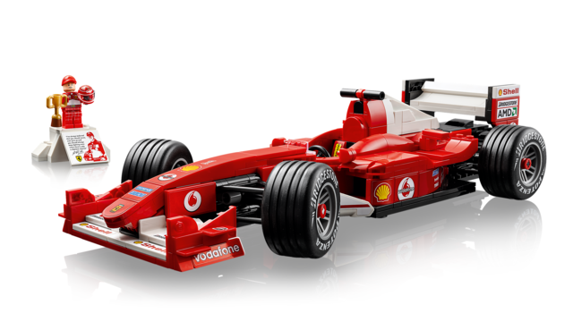 LEGO® Icons Ferrari F2004 & Michael Schumacher
