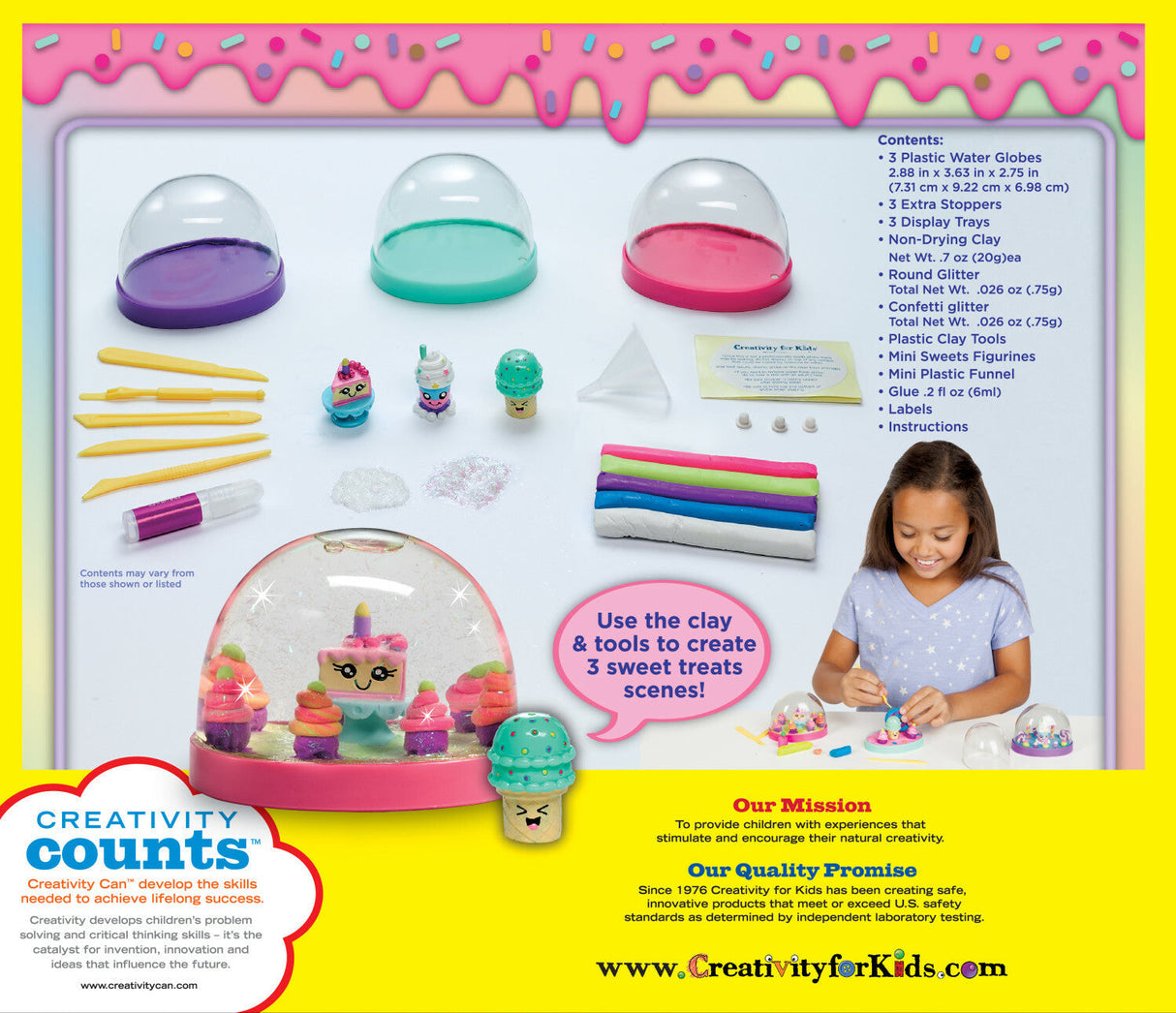 Make Your Own Water Globes - Sweet Treats