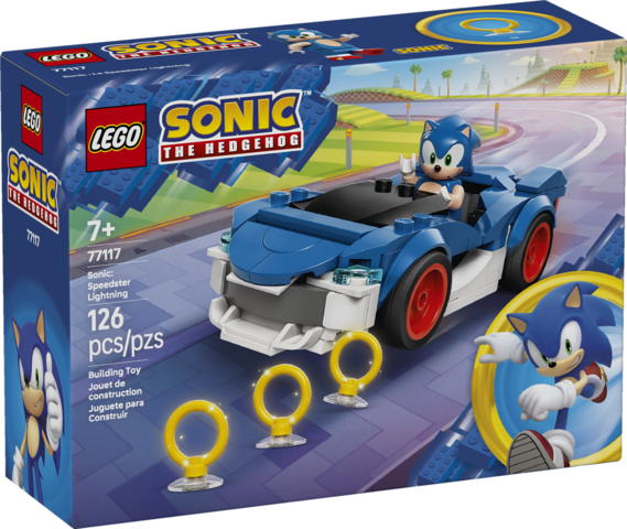 LEGO® Sonic the Hedgehog™ Sonic: Speedster Lightning