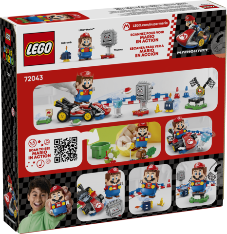 LEGO® Super Mario™ Mario Kart™ – Interactive LEGO® Mario™ & Standard Kart