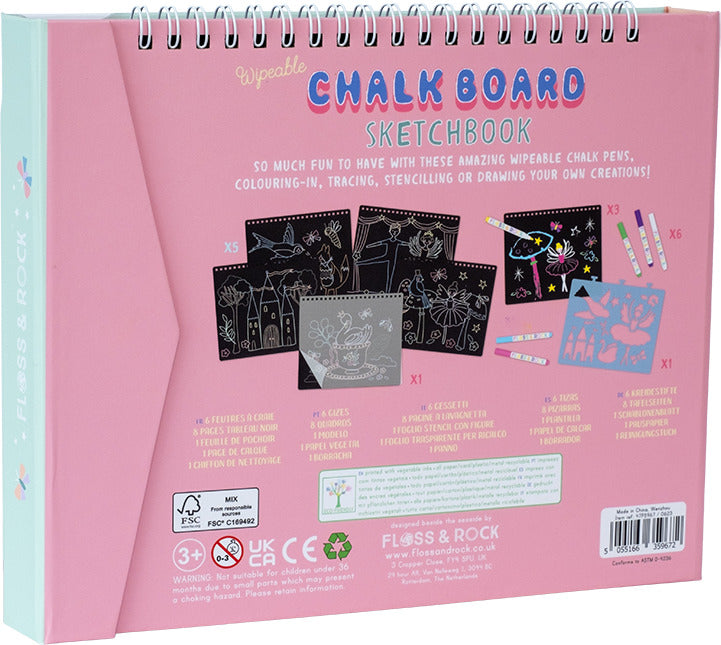 Enchanted Chalkboard Sketchbook