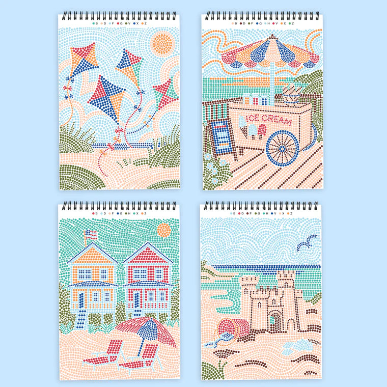 Flowart Day At The Beach Do By Letter