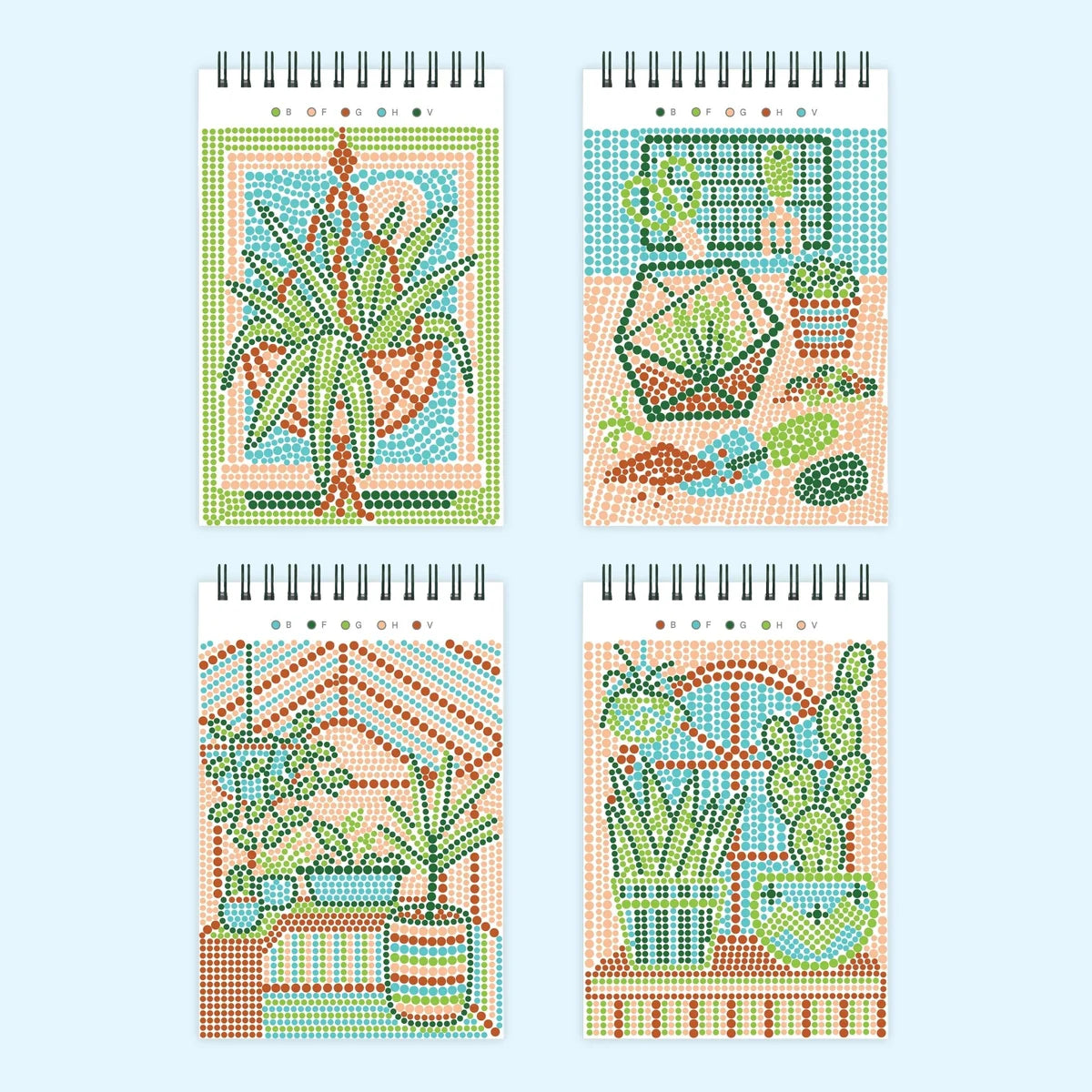 FlowArt Mini Plant Paradise Dot-by-Letter
