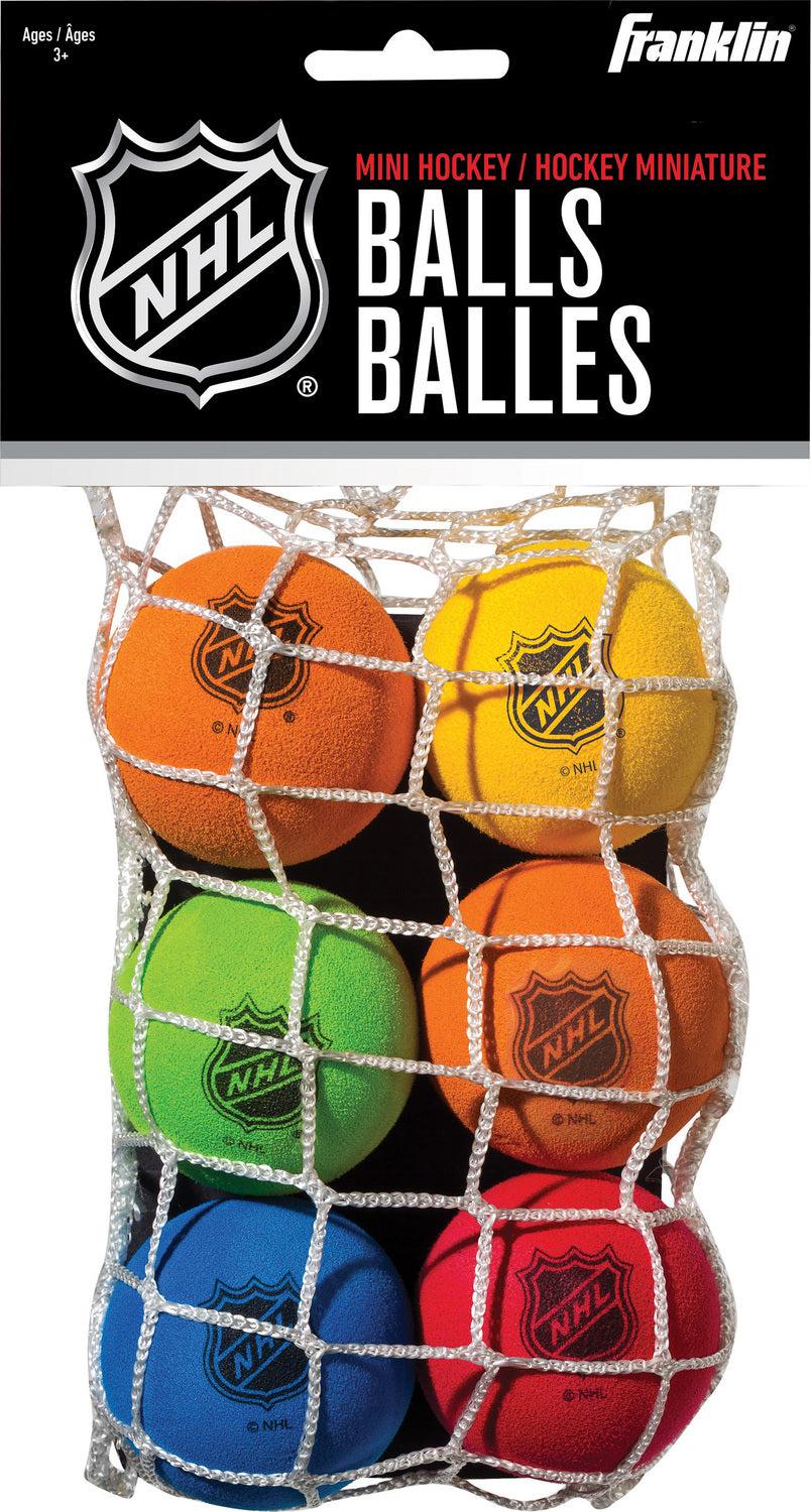 NHL Mini Hockey Replace Balls (Assorted Colors)