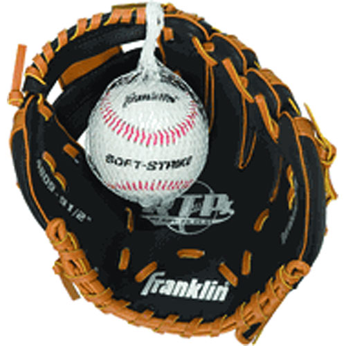 Teeball Glove and Ball (lefty) Tan/ Black