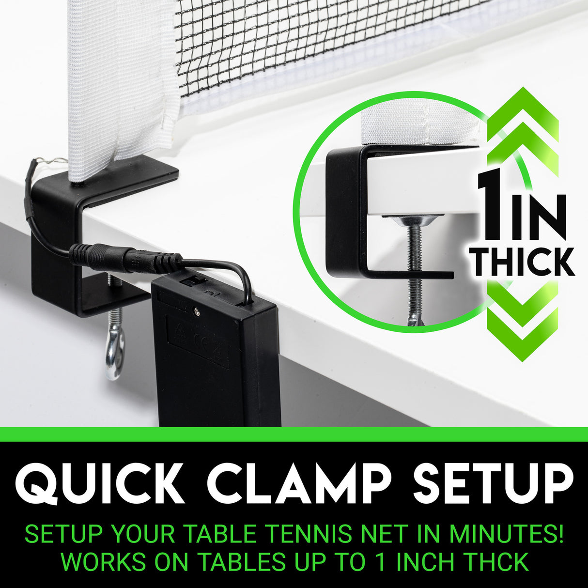 Led Table Tennis Net/Glowing Paddle Set