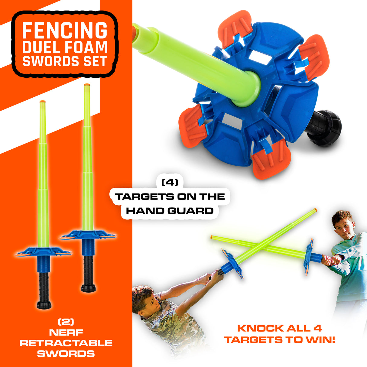 Nerf Fencing Duel
