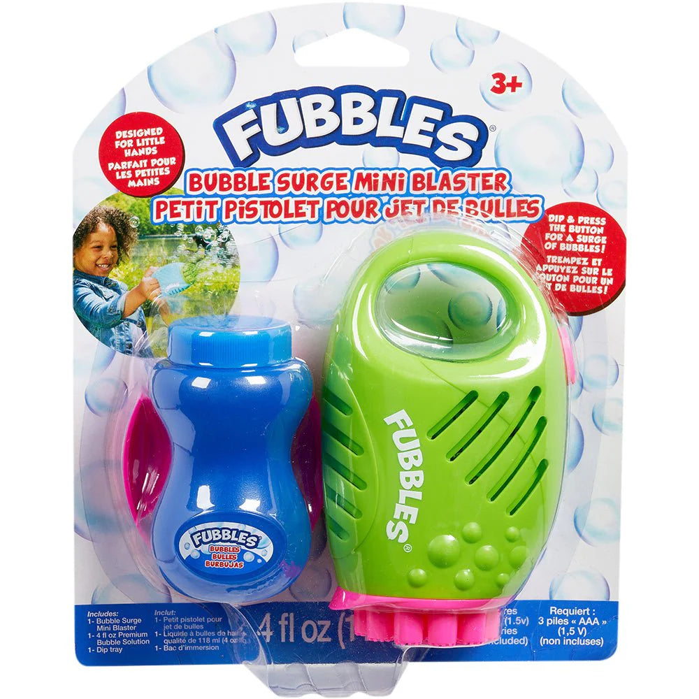 Fubbles Bubble Surge Mini Blaster (sold individually)