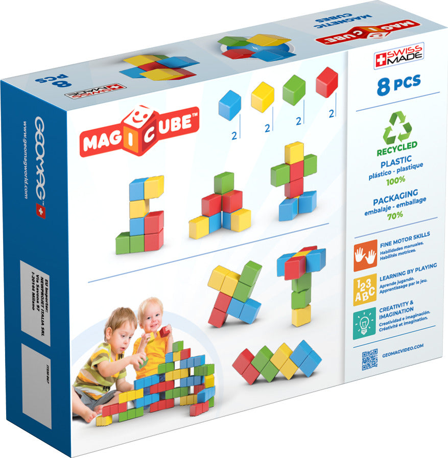 Magicubes Full Color Try Me Recycled 8 pcs
