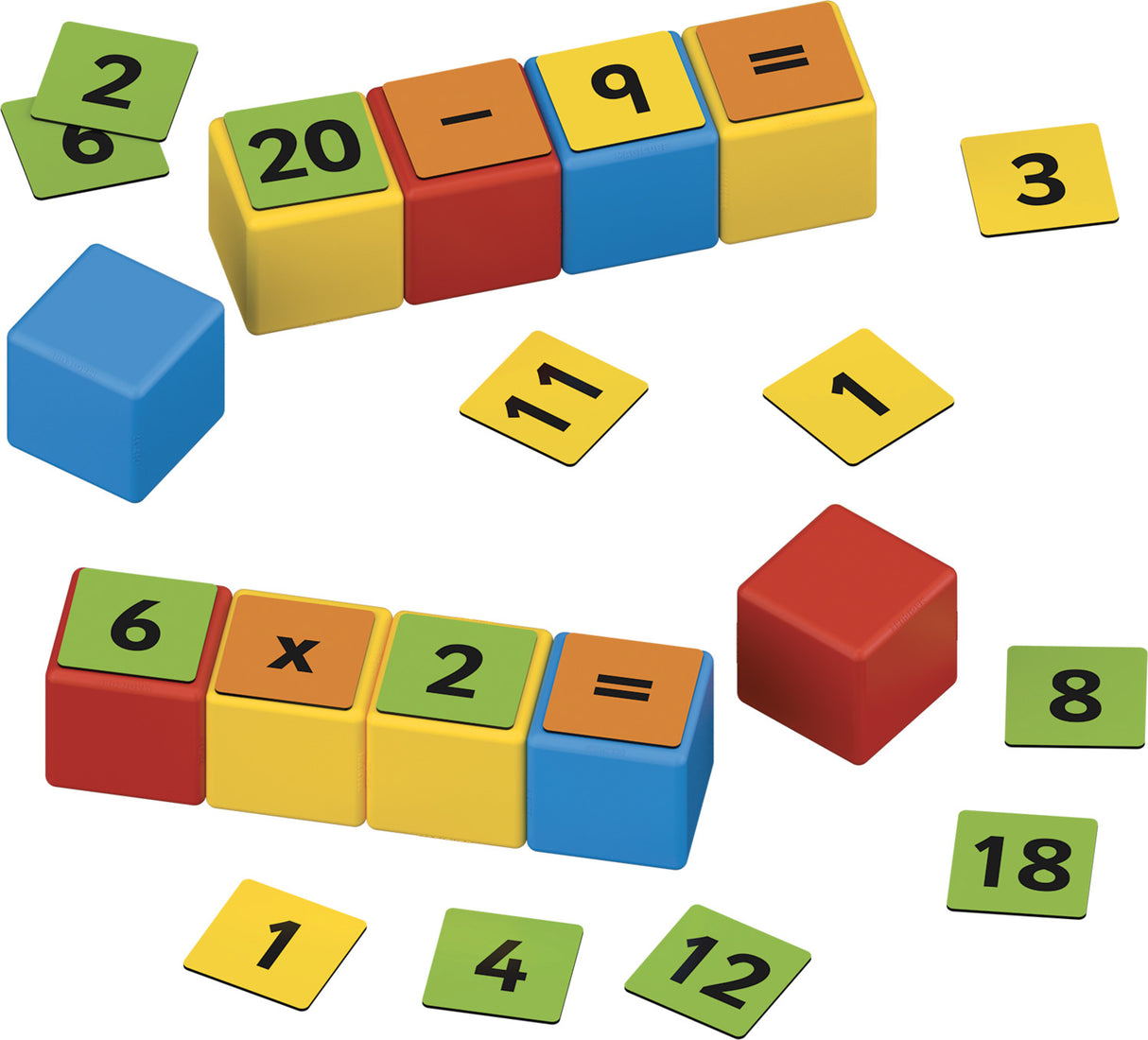 Magicube Math Buidling Recycled 55 pcs