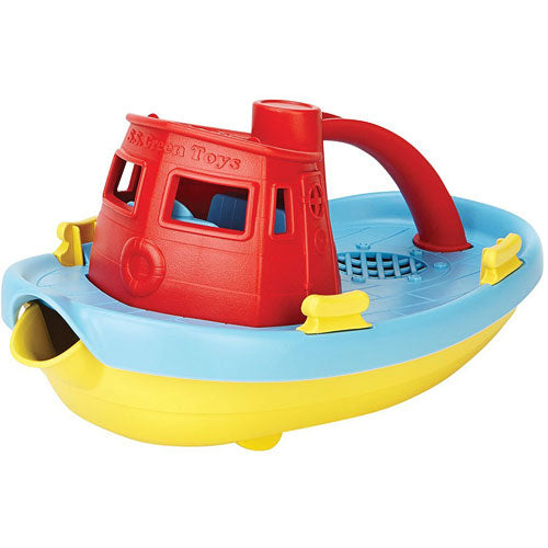 Green Toys Tug Boat Red