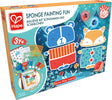 Sponge Painting Fun