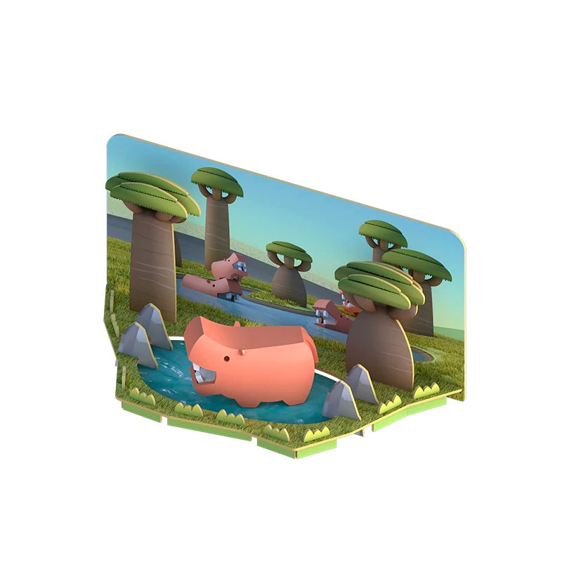 HALFTOY Hippo