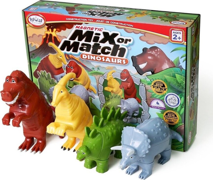 Magnetic Mix or Match Dinosaurs Set 1