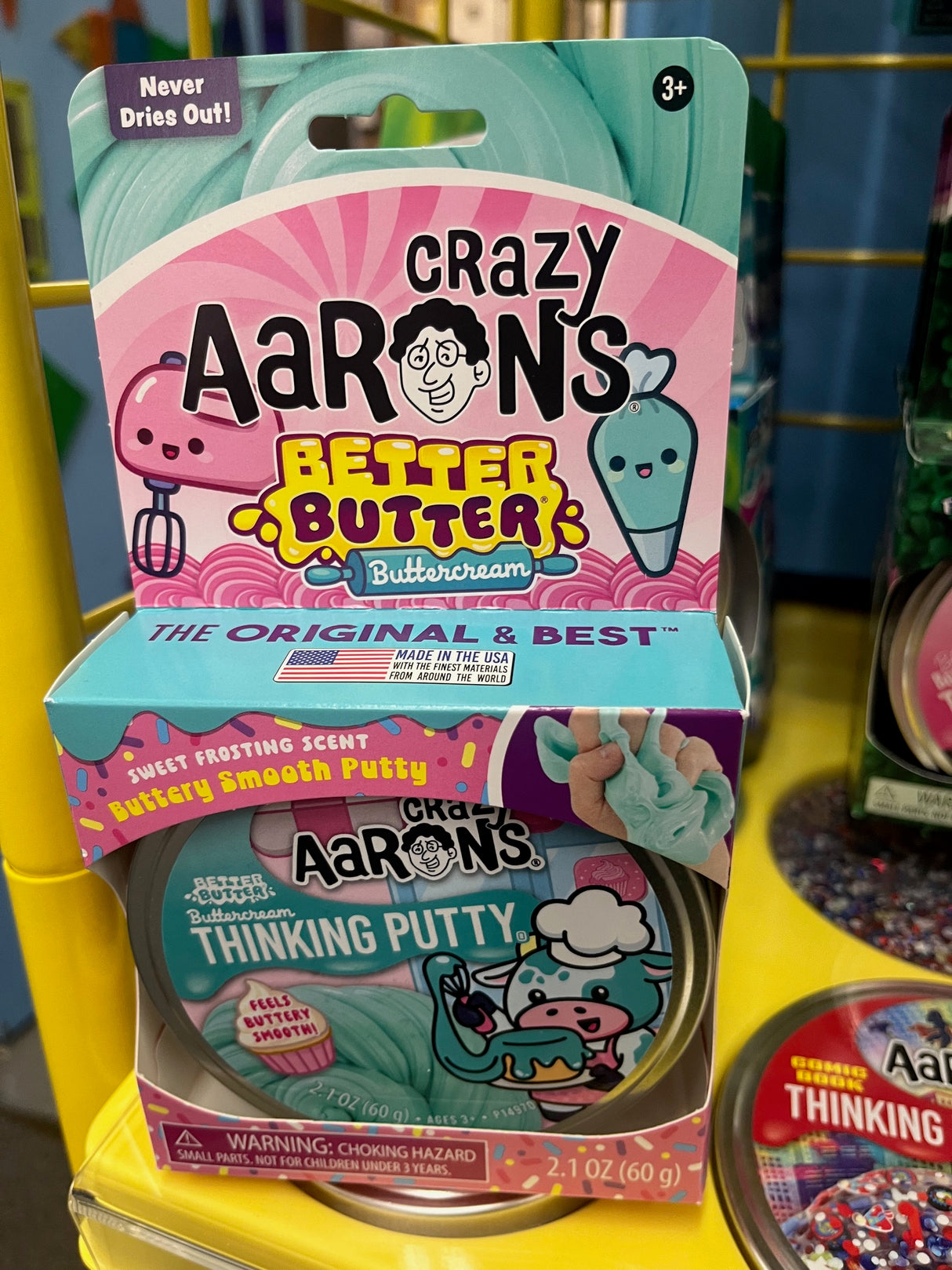 Buttercream Better Butter 4 In Tin Thinking Putty