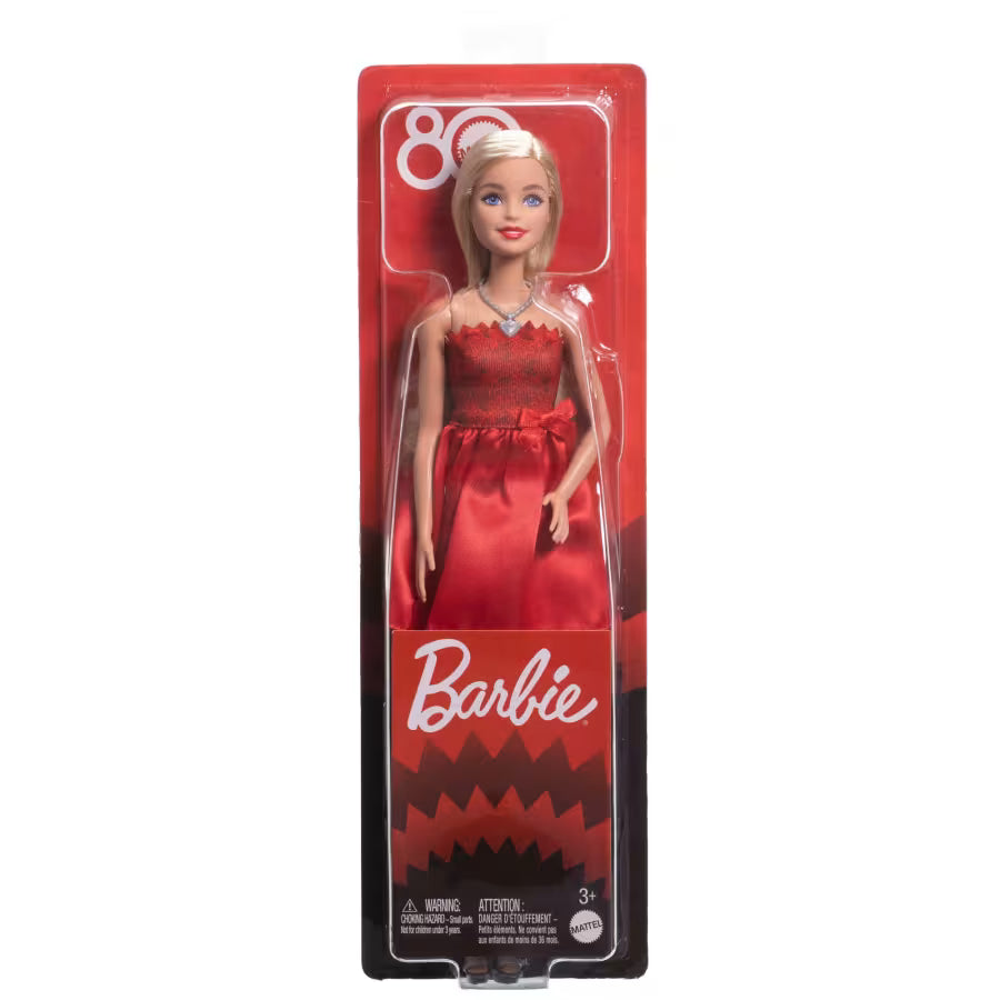 Ruby Red 80th Anniversary Barbie®