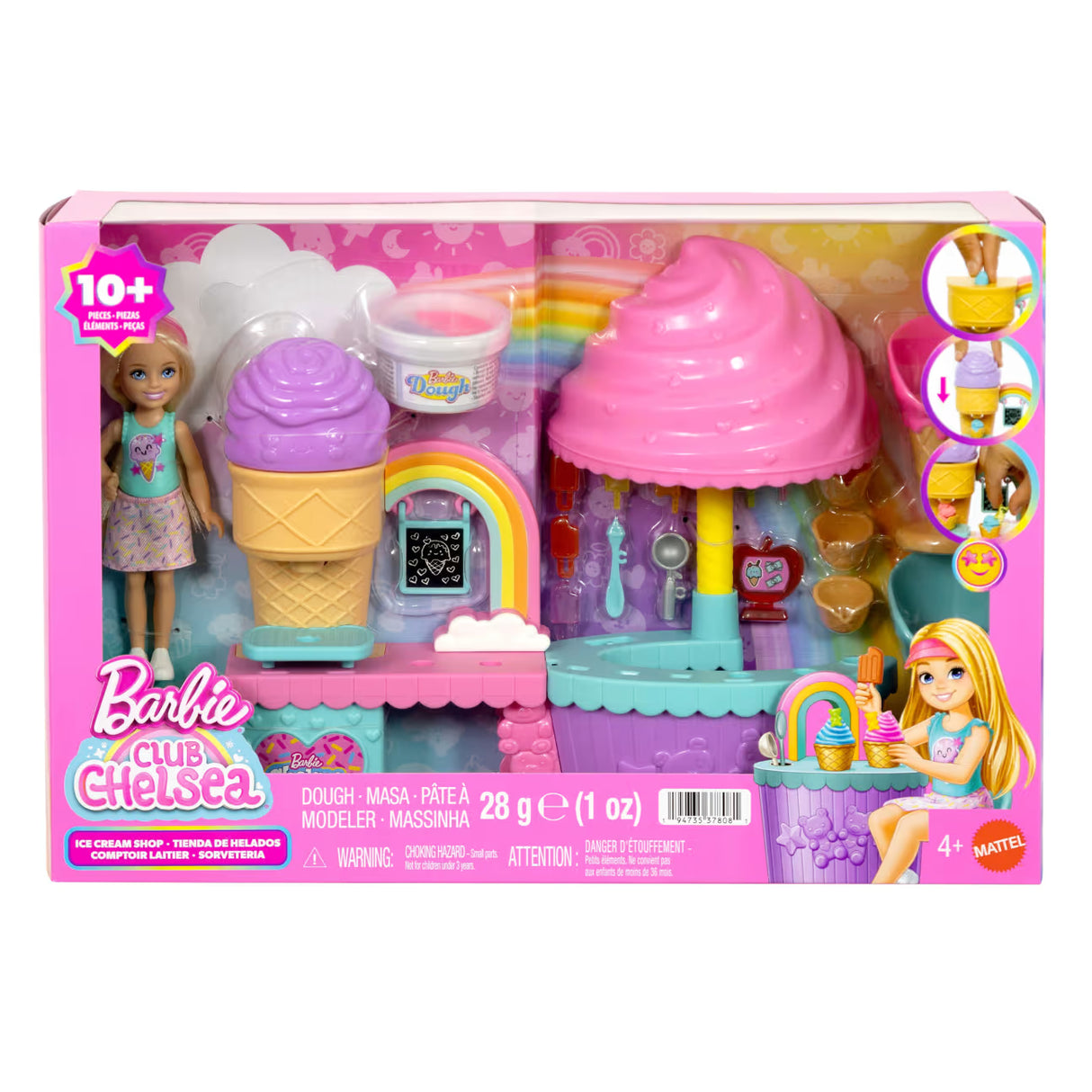 Barbie Chelsea Ice Cream Playset