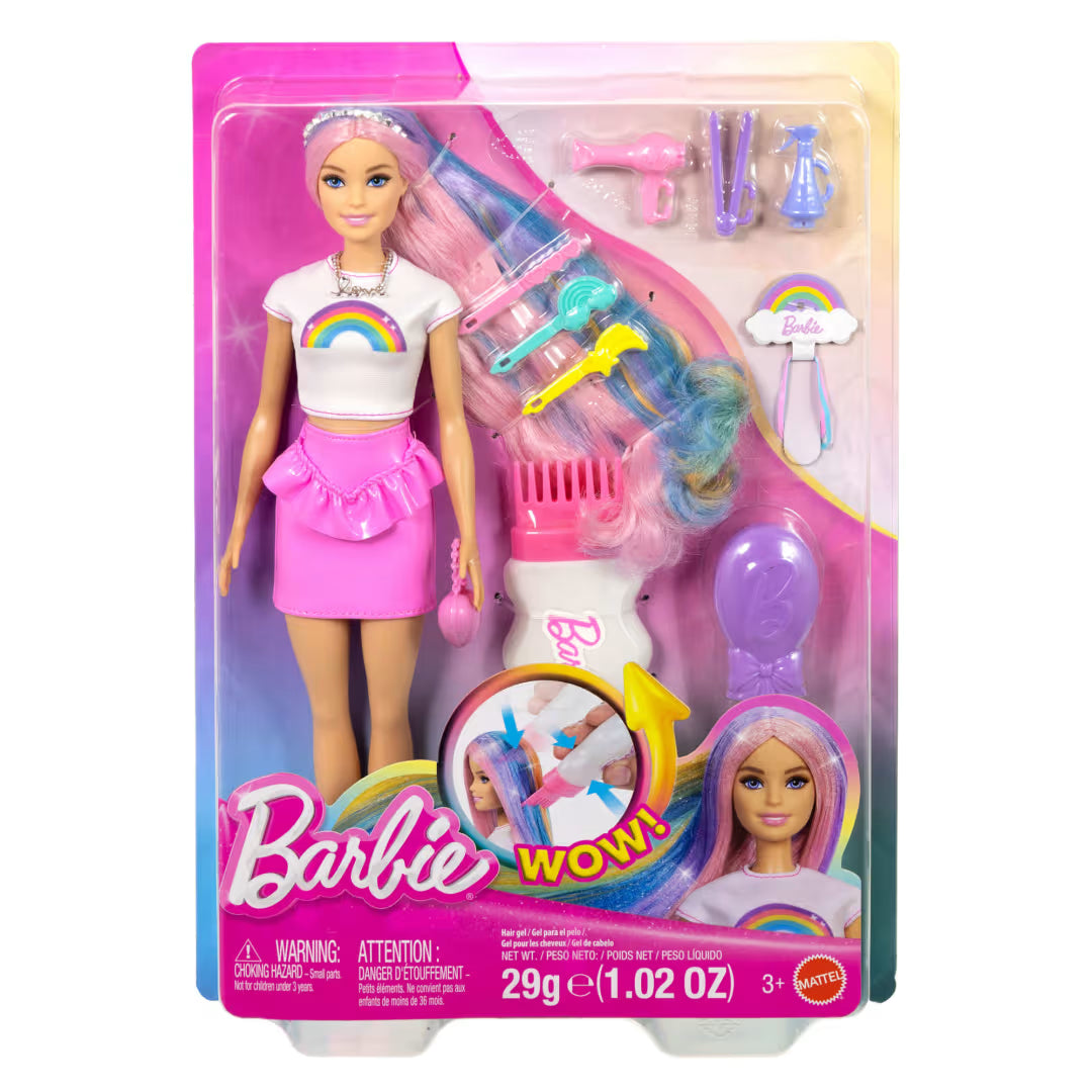 Rainbow Sparkle Hair Play Barbie®