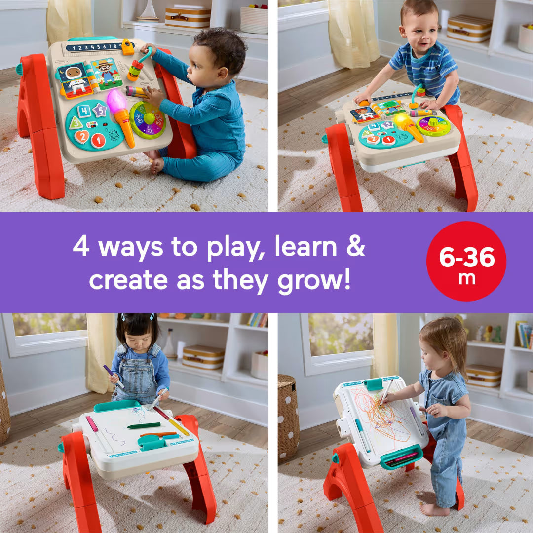 Laugh & Learn 4-in-1 Activity Table & Easel