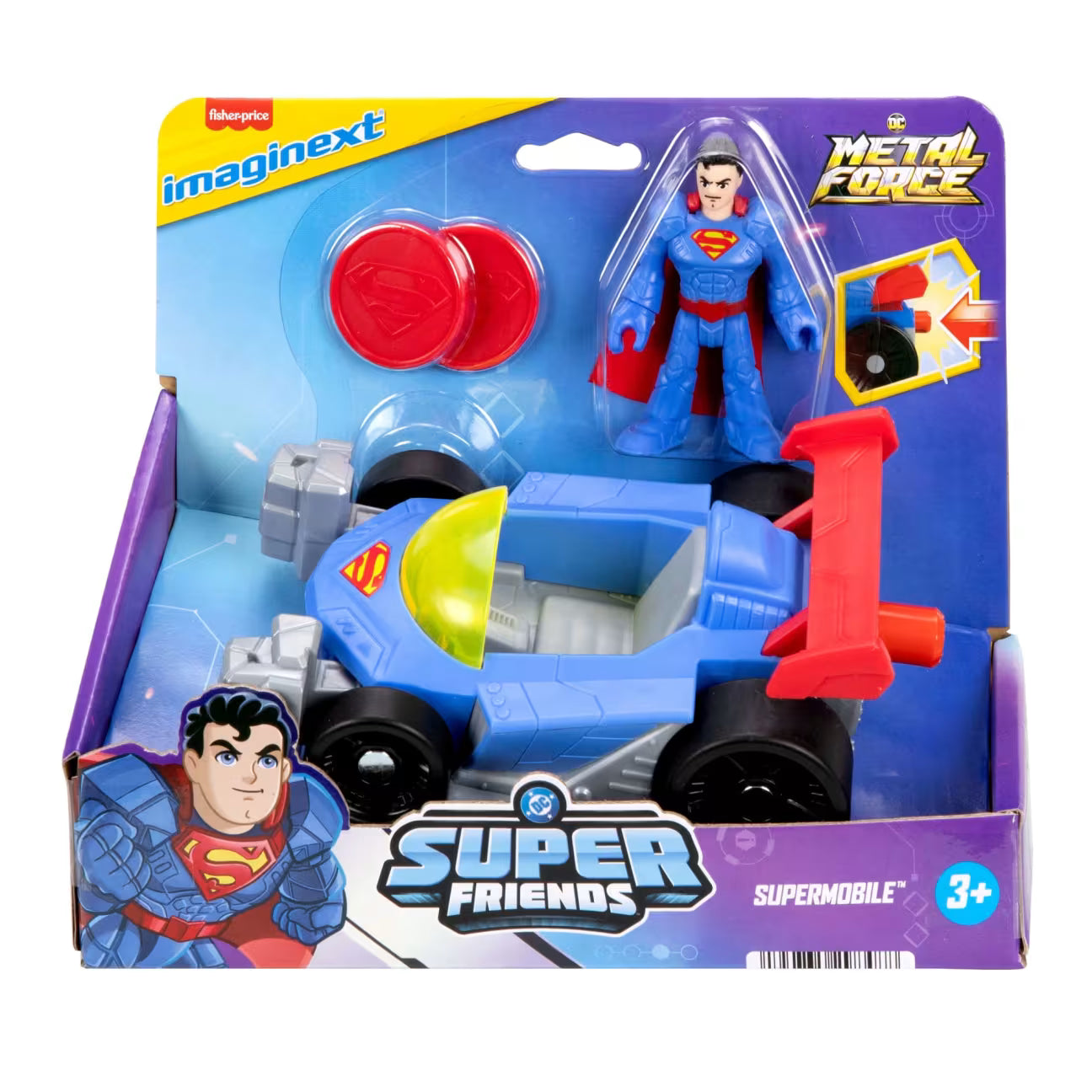 Imaginext DC Super Friends Superman Supermobile