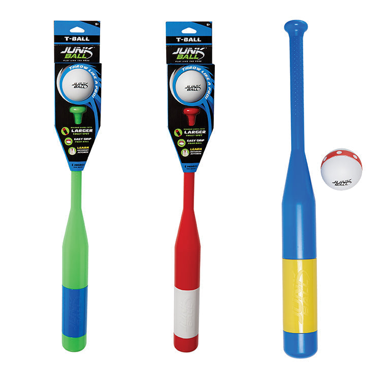 Junk Ball® T-Ball Bat & Ball set (sold individually)