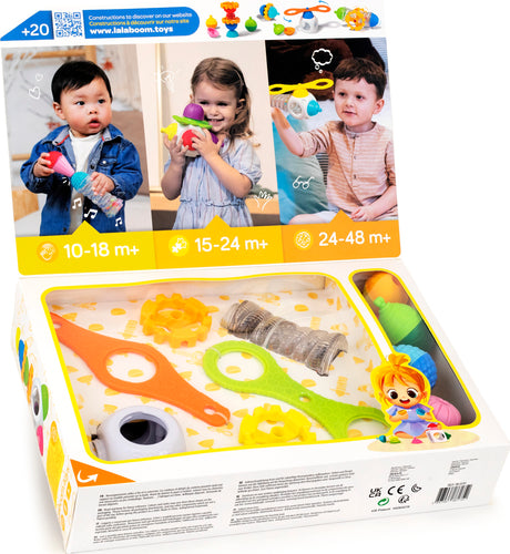 Gift Set - My First Toys To Assemble and Beads - 21 Pcs