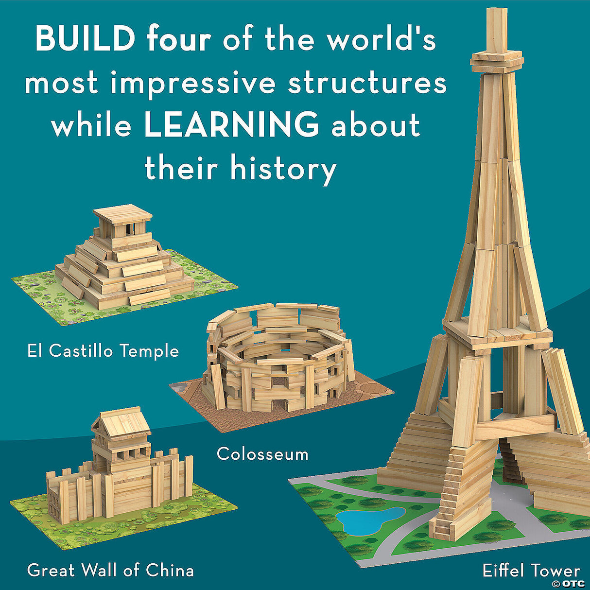 KEVA Models Monuments